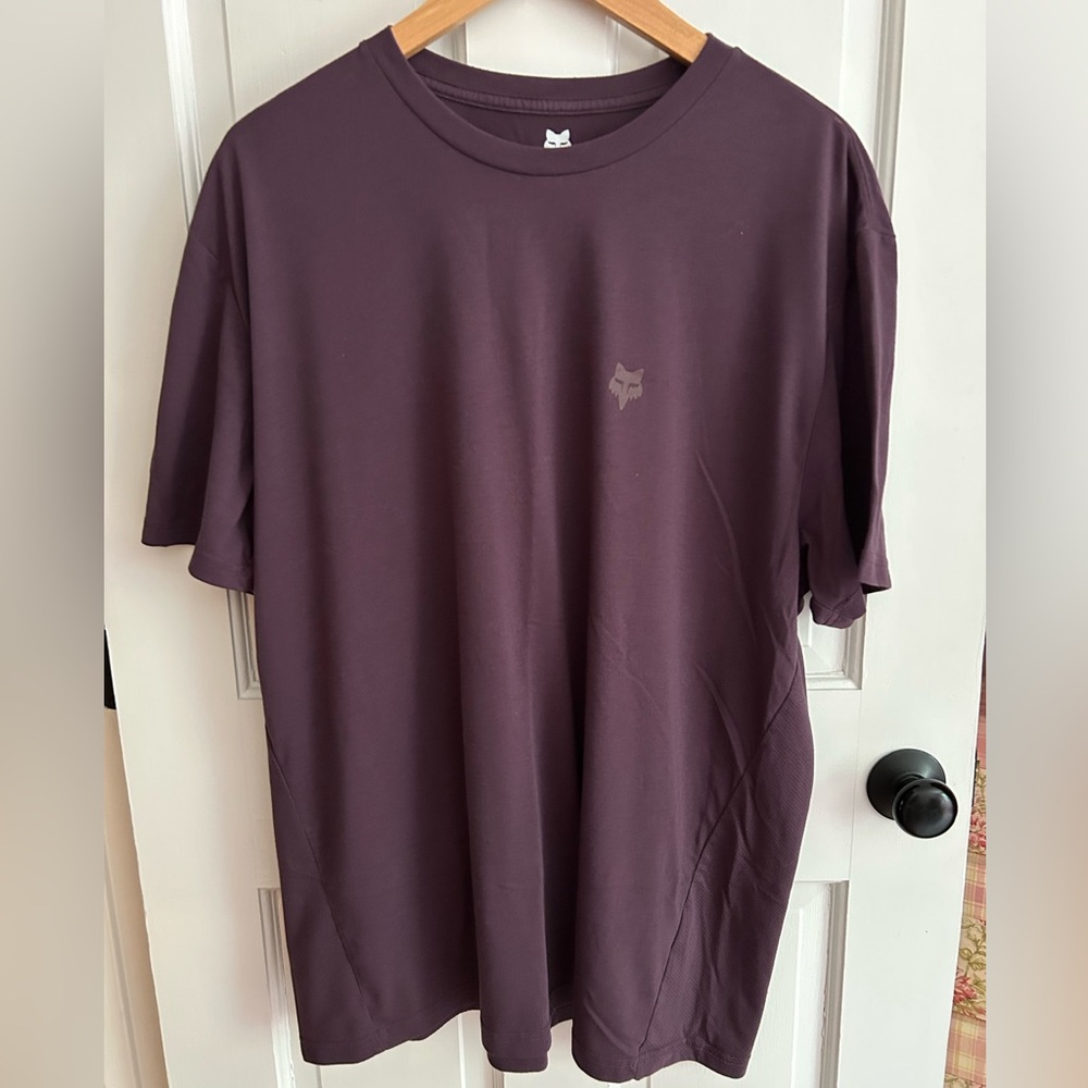 Fox Purple Short Sleeve Tee